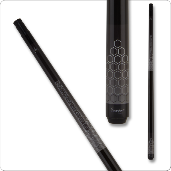 Scorpion - HD-Tech - Black & Grey - with Wooden Shaft